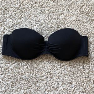 VS black bandeau swim top